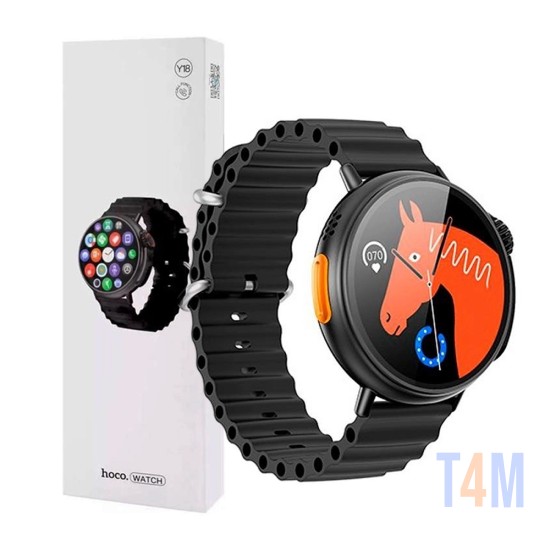 Hoco Smartwatch Y18 1.52" (Call Version) Black